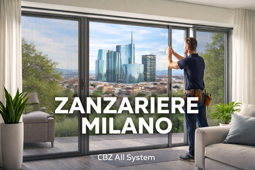 installazione zanzariere a Milano