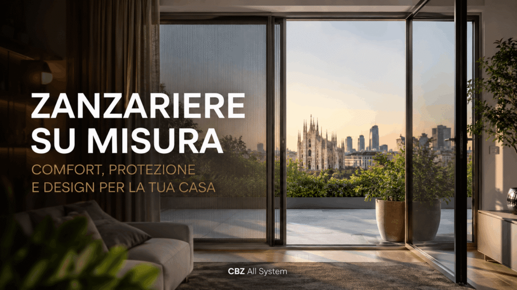 Zanzariere su Misura a Milano